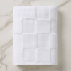 WEST ELM Toalla para baño Waffle Checkerd de algodón adulto