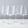 WEST ELM Copas de Vino Horizon de cristal