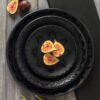 Vajilla Mila Black - Set Esencial - 3 piezas