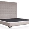 Cama Capiton Piel Reciclada