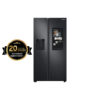 Refrigerador SAMSUNG con Pantalla Family Hub Acero oscuro