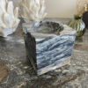 Cenicero Cubo de Mármol Natural color Gris