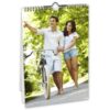 Calendario vertical de pared (30 x 42 cm) laminado en plastico brillante