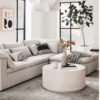 Abono para Mesa de centro West Elm Drum de madera