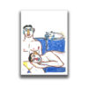 Print 'Amantes y Gato' / Cachorro Lozano