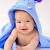 Toalla para Bebé Hippo Azul