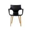 Silla Hamburgo Negra