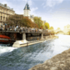 Paseo en Barco por el Sena, Paris, Francia.