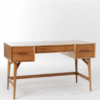 Escritorio Mid-Century West Elm de madera
