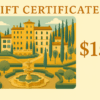Wedding gift Certificate