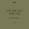 CERTIFICADO DE REGALO - $2,000
