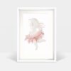 Cuadro de conejito de ballet chico