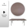 Mesa plegable