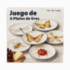 Juego de Platos (6 piezas)
