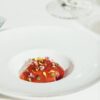 Cena en el restaurante Whitegrass en Singapur