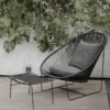 Silla de exterior con banco