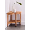 Banco de madera teca para regadera