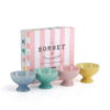 Set de copas para helado Le Creuset Sorbet de cerámica 4 piezas