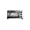 HORNO TOSTADOR 4 REBANADAS TERMINACION NEGRO