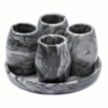 Set de 4 vasos tequileros Makrana