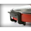 SARTEN ELECTRICO REDONDO 2.5 LITROS ROJO