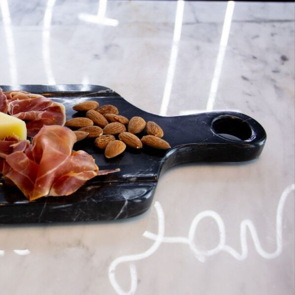 Tabla Rectangular para quesos y carnes frí­as con Asa Negra
