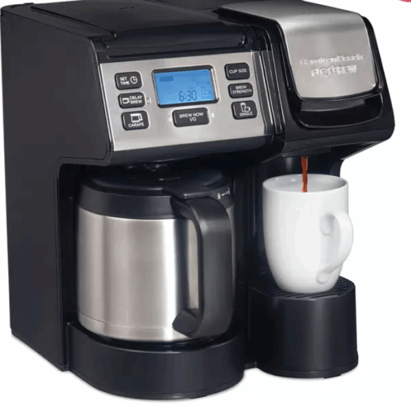 Hamilton Beach Cafetera FlexBrew 3 en 1