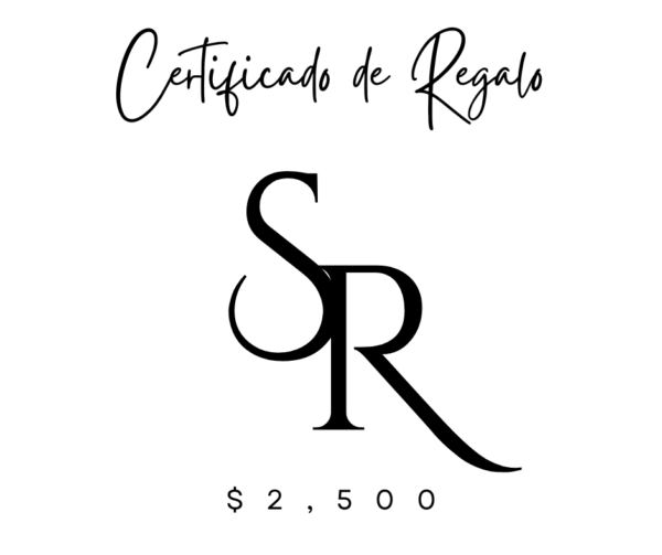 Certificado $2,500