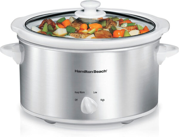 Olla de Cocción Lenta Hamilton Beach de 3.78L