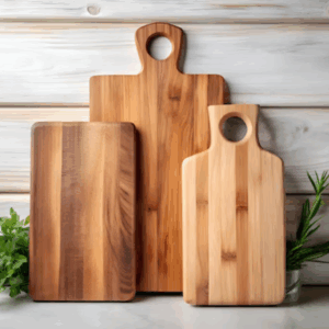 Set de tres tablas de cortar