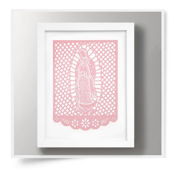 Virgen Chica de Papel Picado