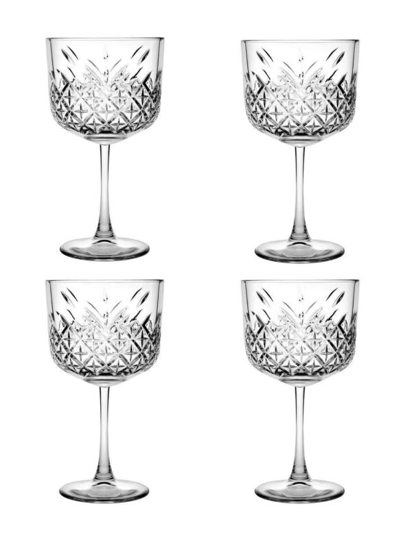 Set de de 4 Copas para Gin de vidrio - Pasabahce