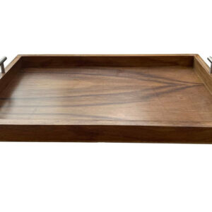 Charola de servicio de madera