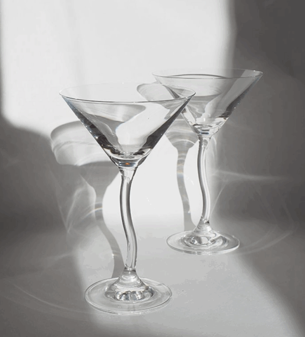 Set of 2 Anthea 250ml Martini Glasses