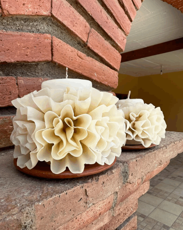 Vela decorativa