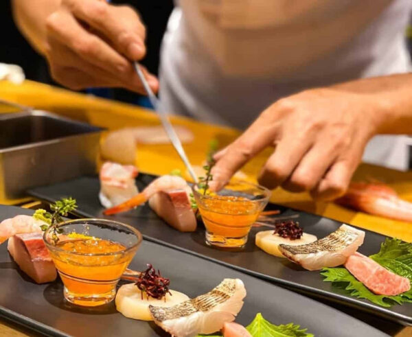 Omakase en Tokyo para 2