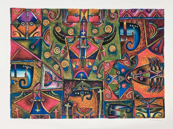 Collage Taurino (Serigrafí­a) - Andriacci