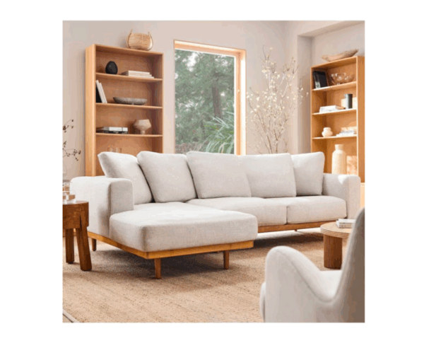 Sala modular Newport de madera