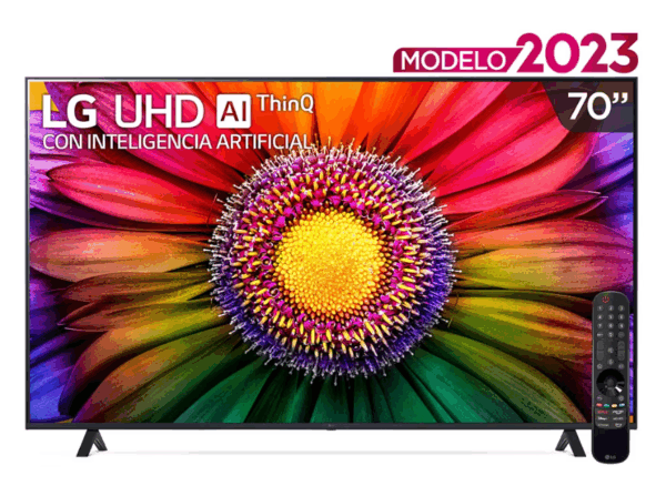 Pantalla LG LED Smart TV de 70 pulgadas 4K/UHD