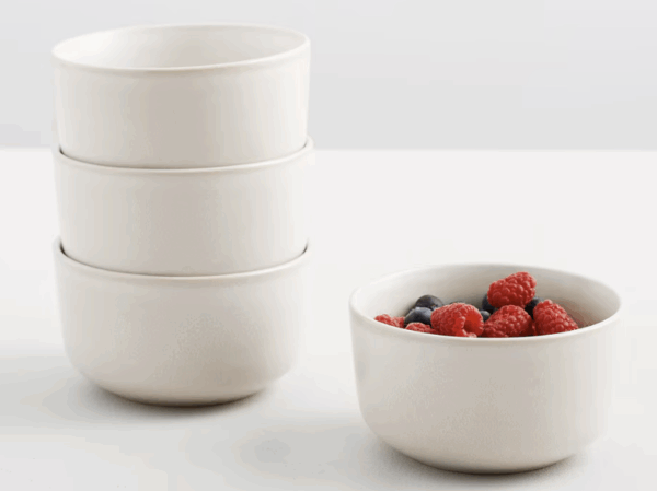 12 PZ Bowl Mason de cerámica CH