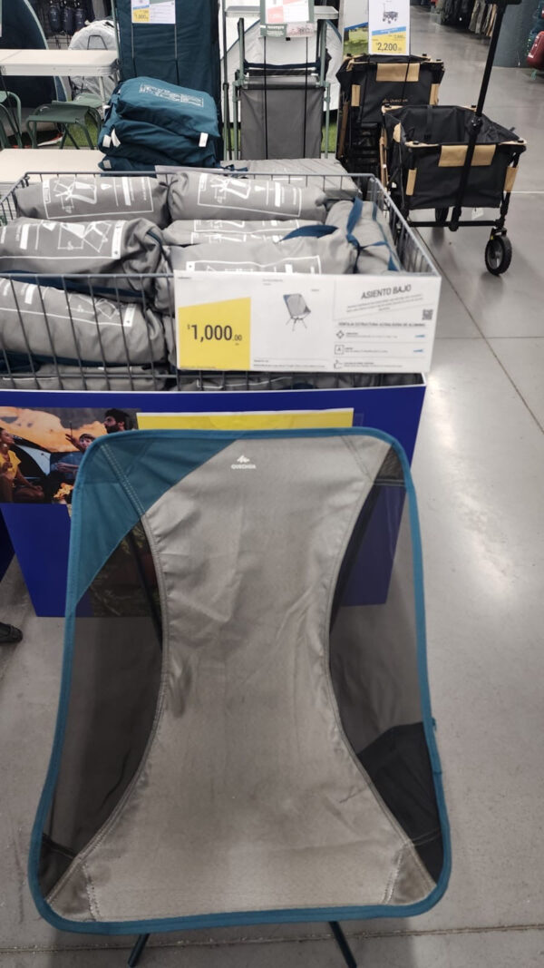 asiento de camping